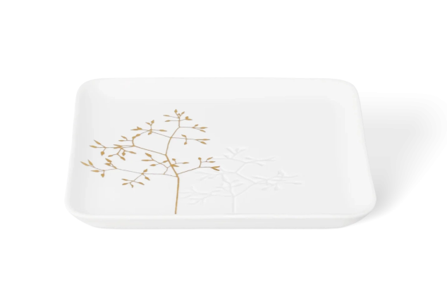 Gold Branch Plate