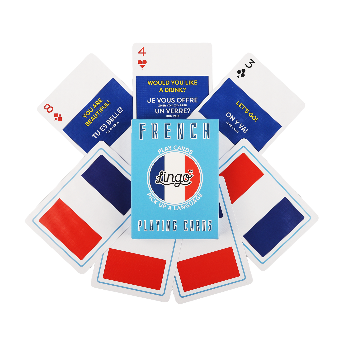 French Language Playing Cards