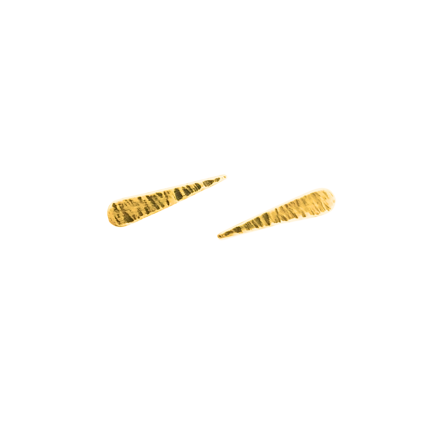 Comet Studs, 24k Vermeil