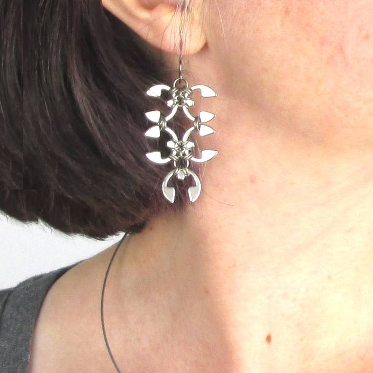 Wisteria Earrings, Short