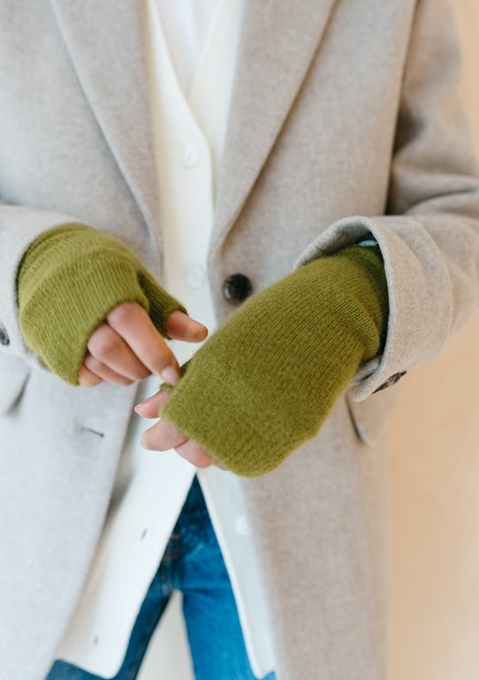 Cashmere + Merino Wrist Warmers
