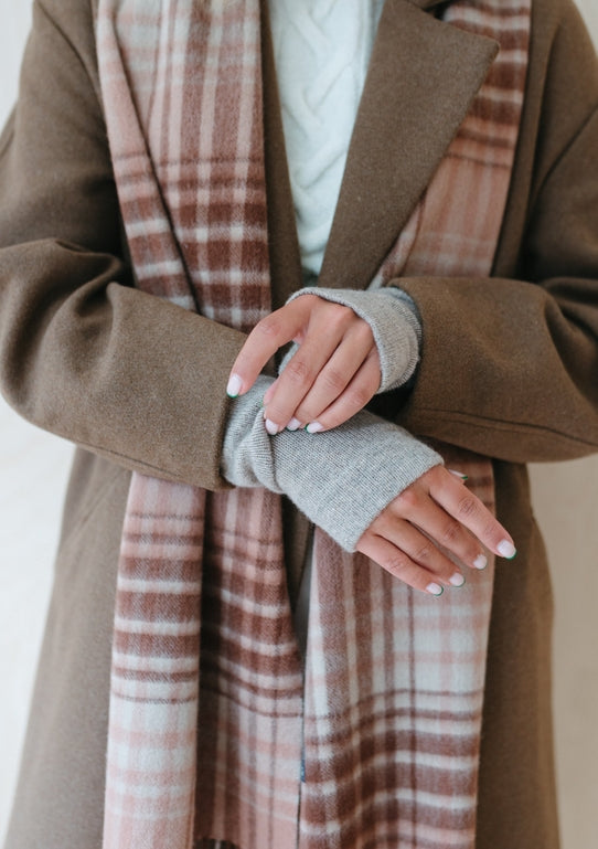 Cashmere + Merino Wrist Warmers