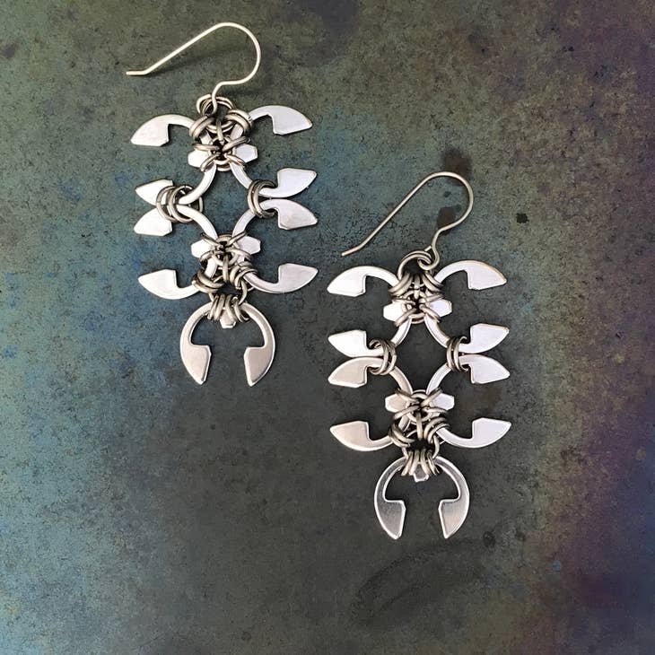 Wisteria Earrings, Short