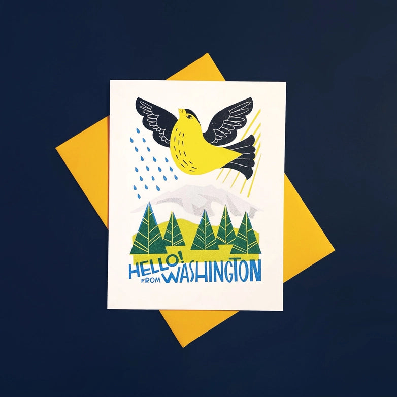 Hello From WA Card