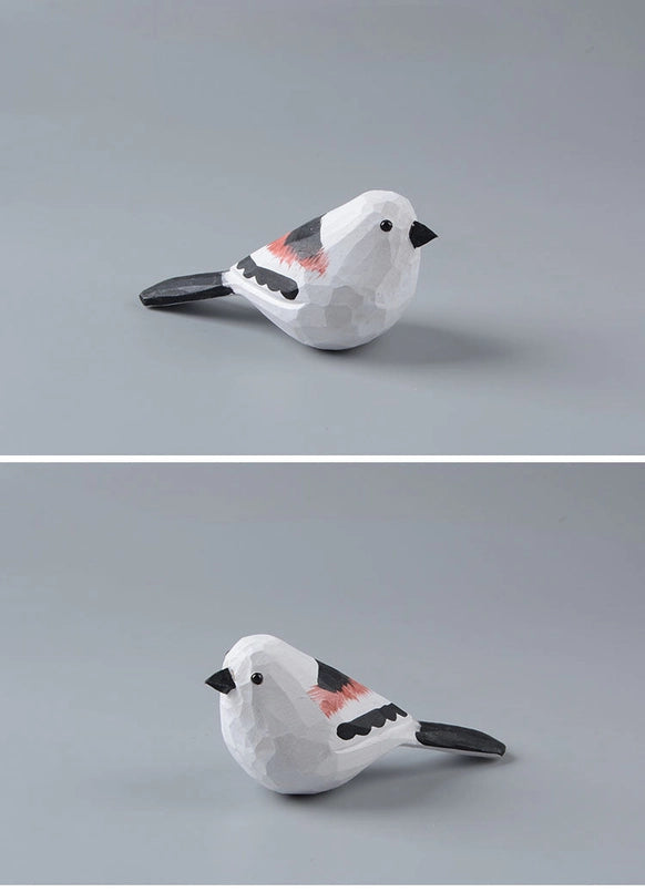 Hand Crafted Wooden Bird - D