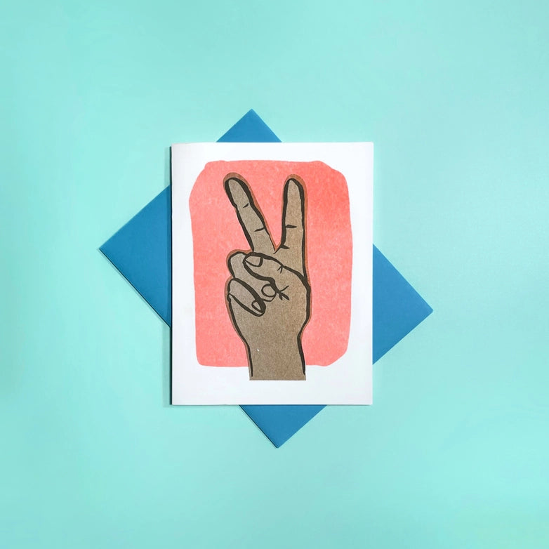 Peace Sign Card