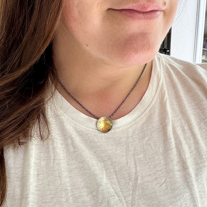 Gold Spark Necklace