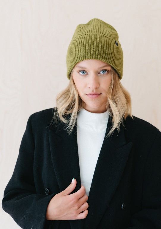 Cashmere + Merino Beanie
