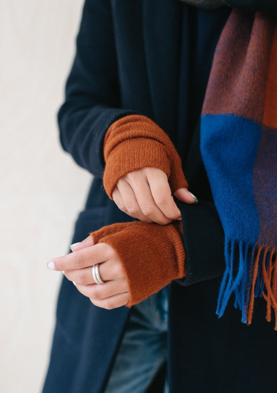 Cashmere + Merino Wrist Warmers