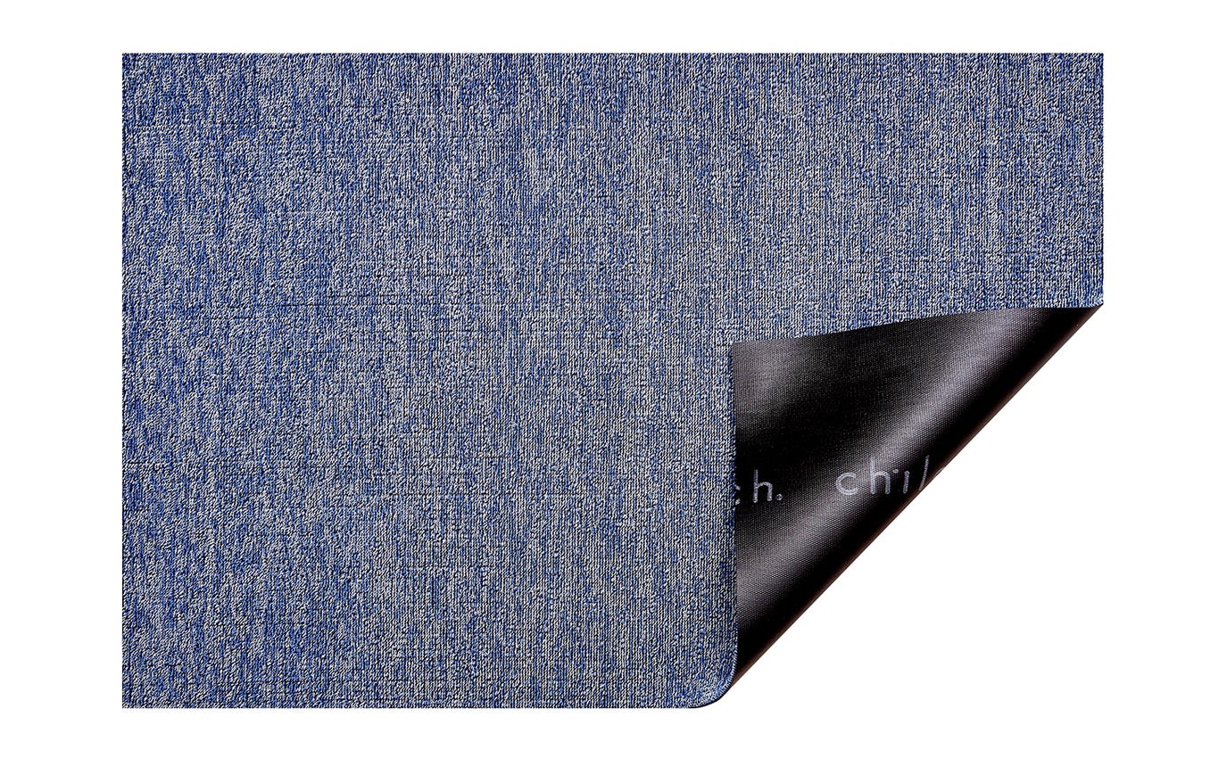 Heathered Cornflower Shag Runner 24x72