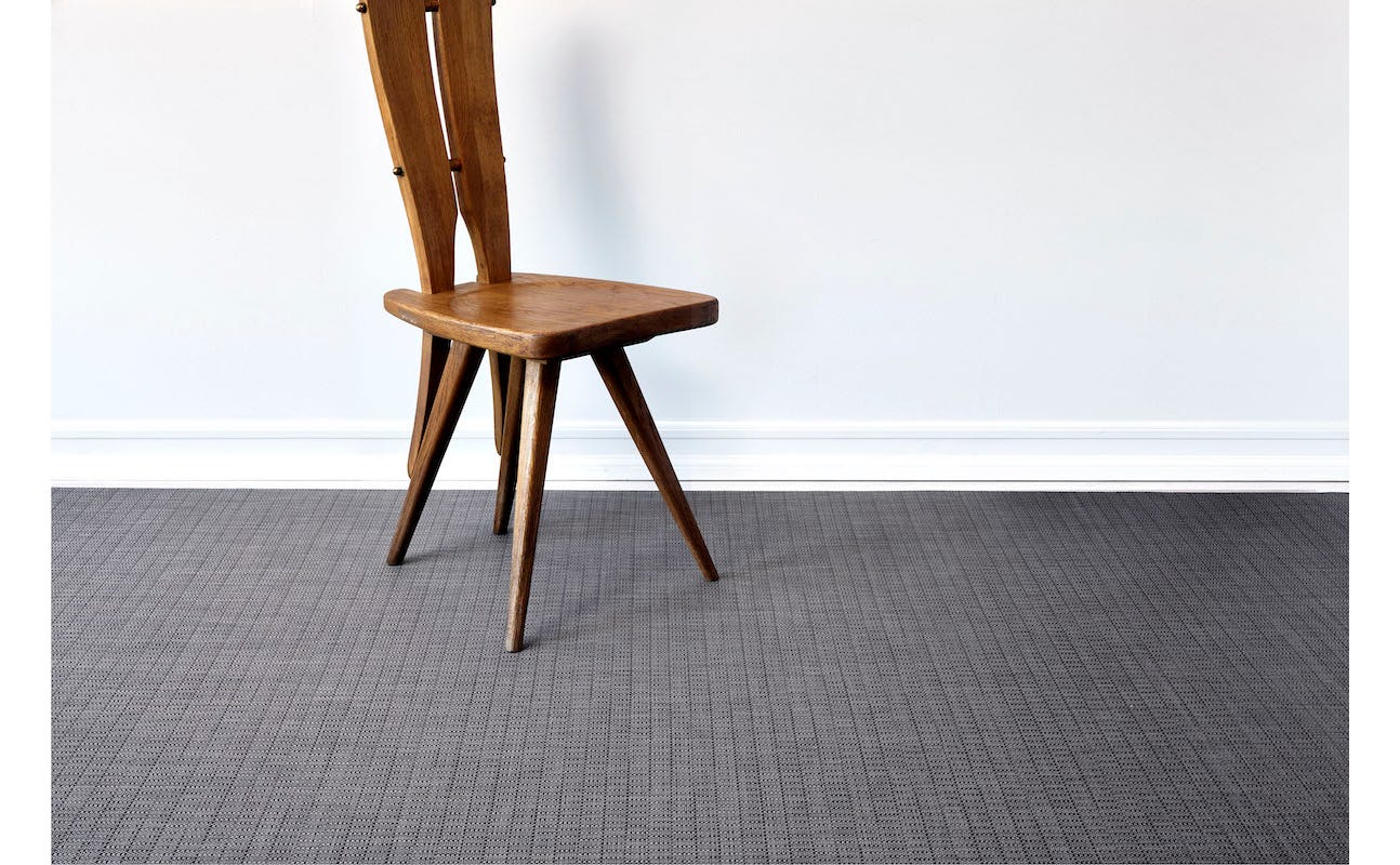 Thatch Pewter Woven Runner 26x72