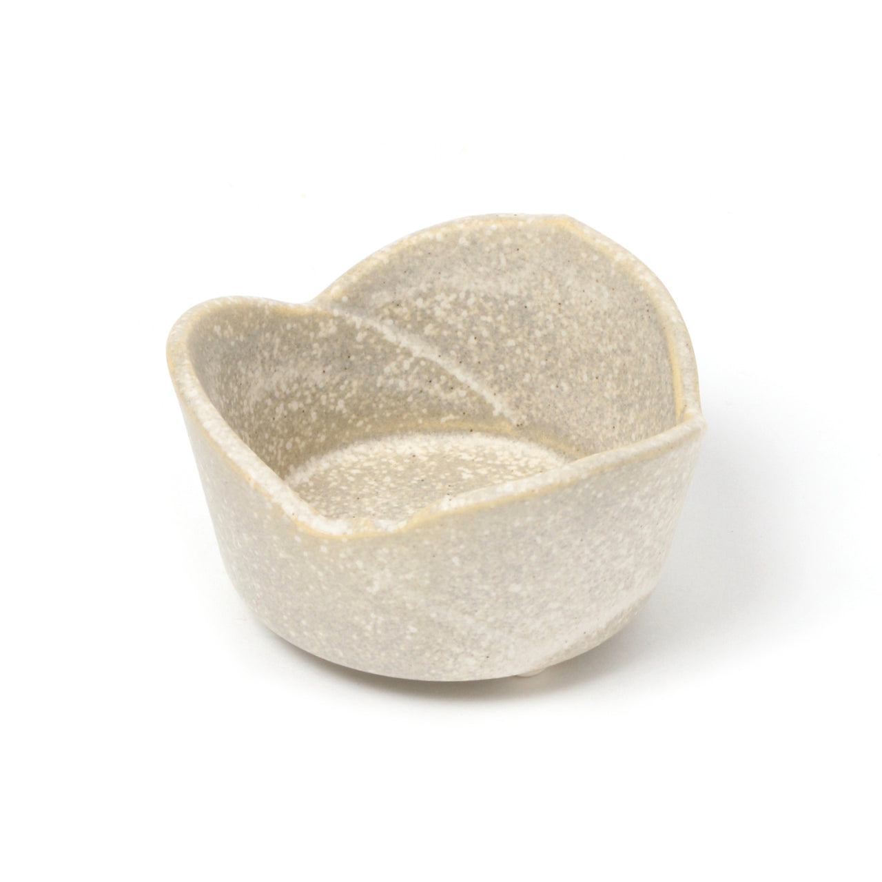 Flower Mini Serving Bowl, White