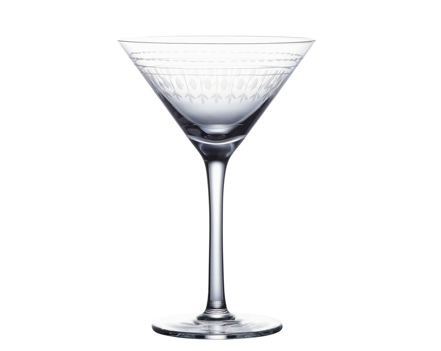 Ovals Martini Glass