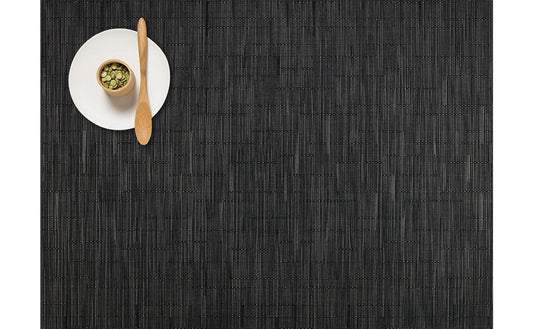 Placemat Bamboo Smoke Rectangle 14x19
