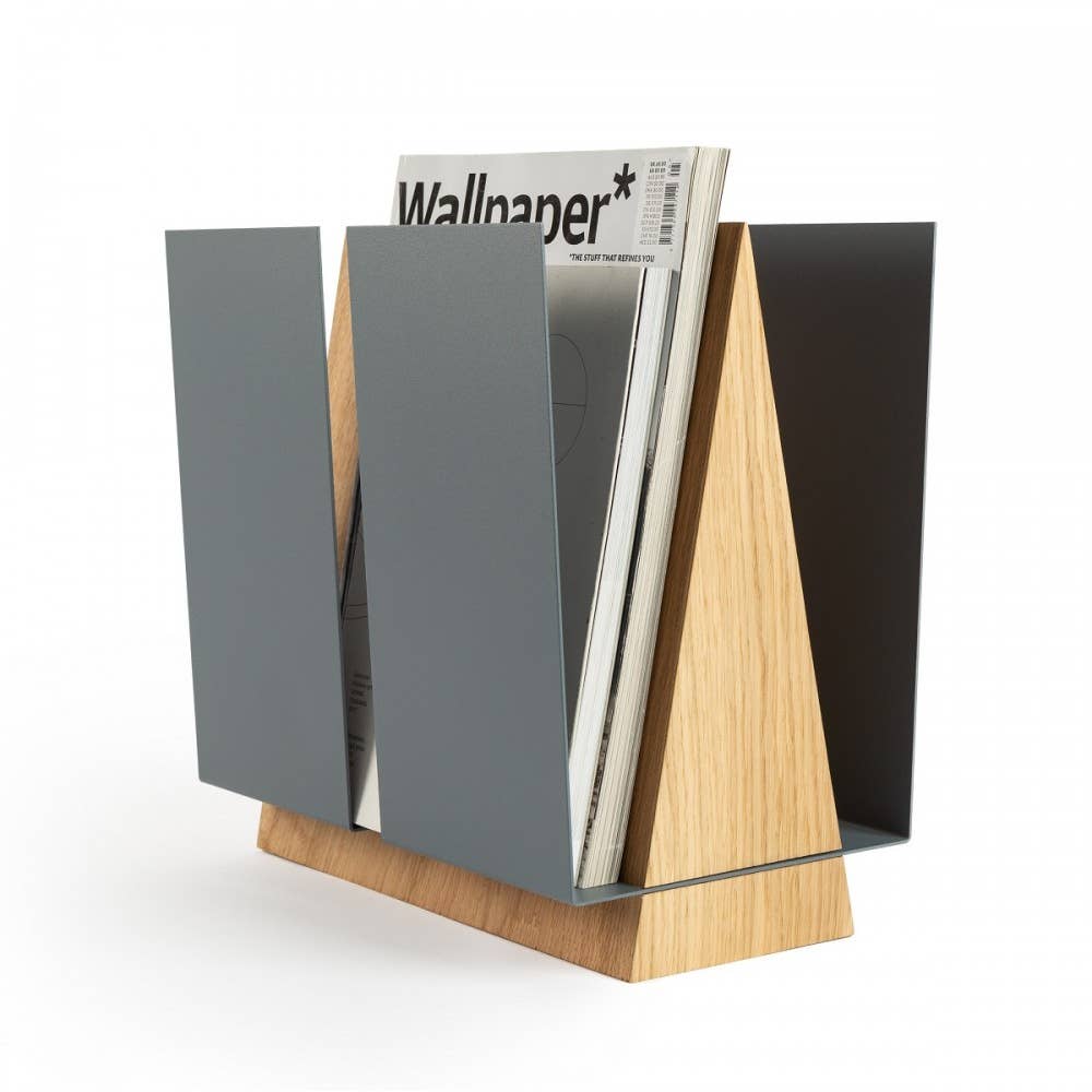 Magazine Holder, Grey