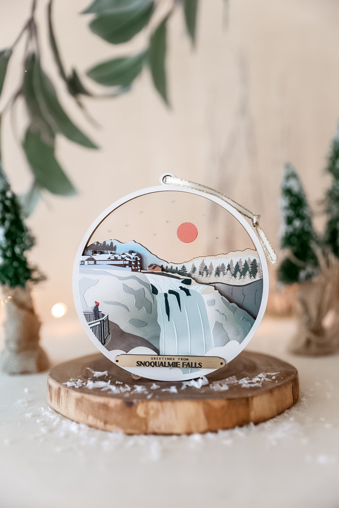 Mini Cityscape, Snoqualmie Falls