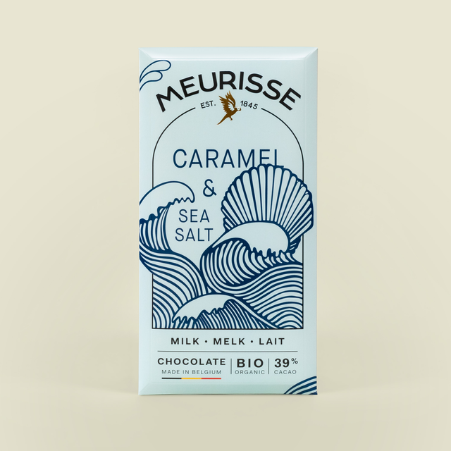 Caramel Sea Salt Bar, Milk Chocolate
