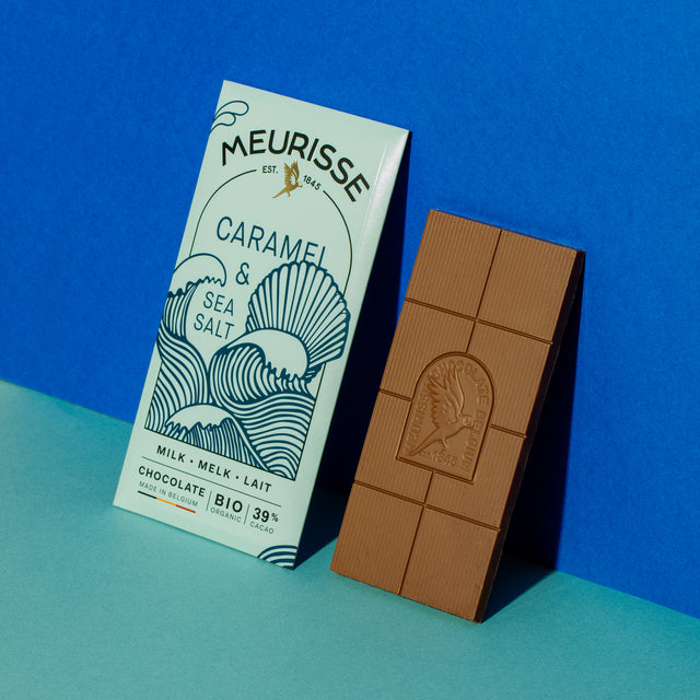 Caramel Sea Salt Bar, Milk Chocolate