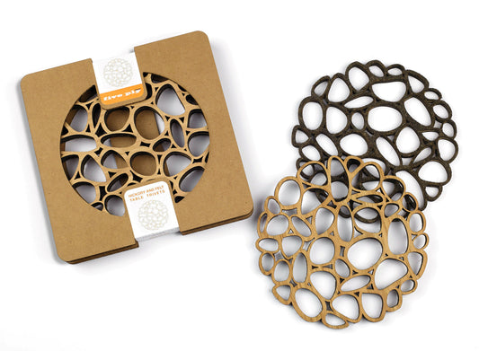 Pebbles Trivets, Set of 2