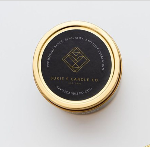 Brown Sugar & Fig Candle Tin