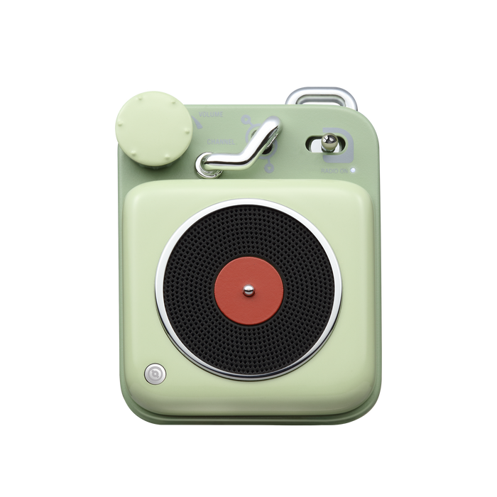 Retro Bluetooth Speaker, Green