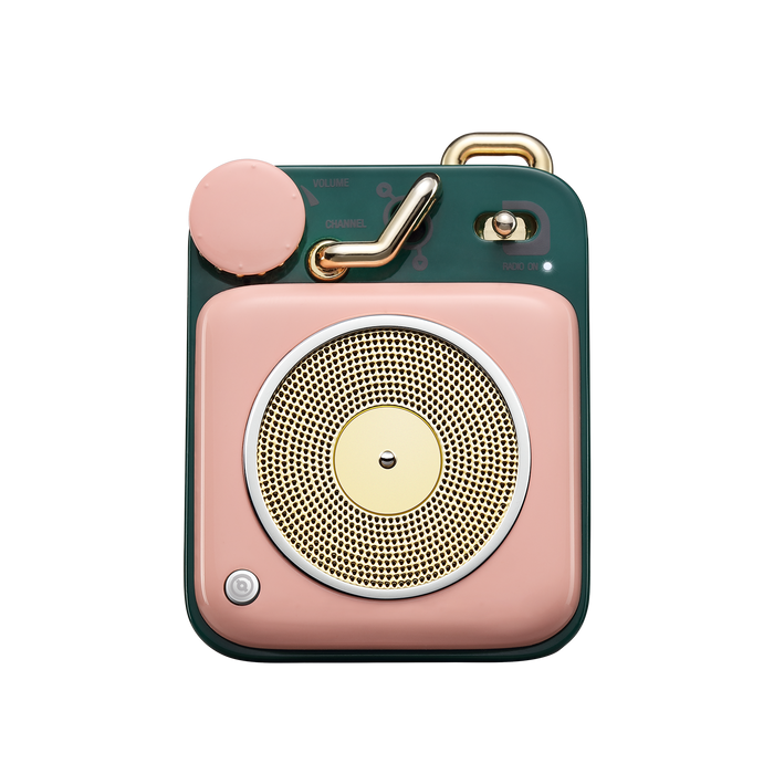 Retro Bluetooth Speaker, Pink