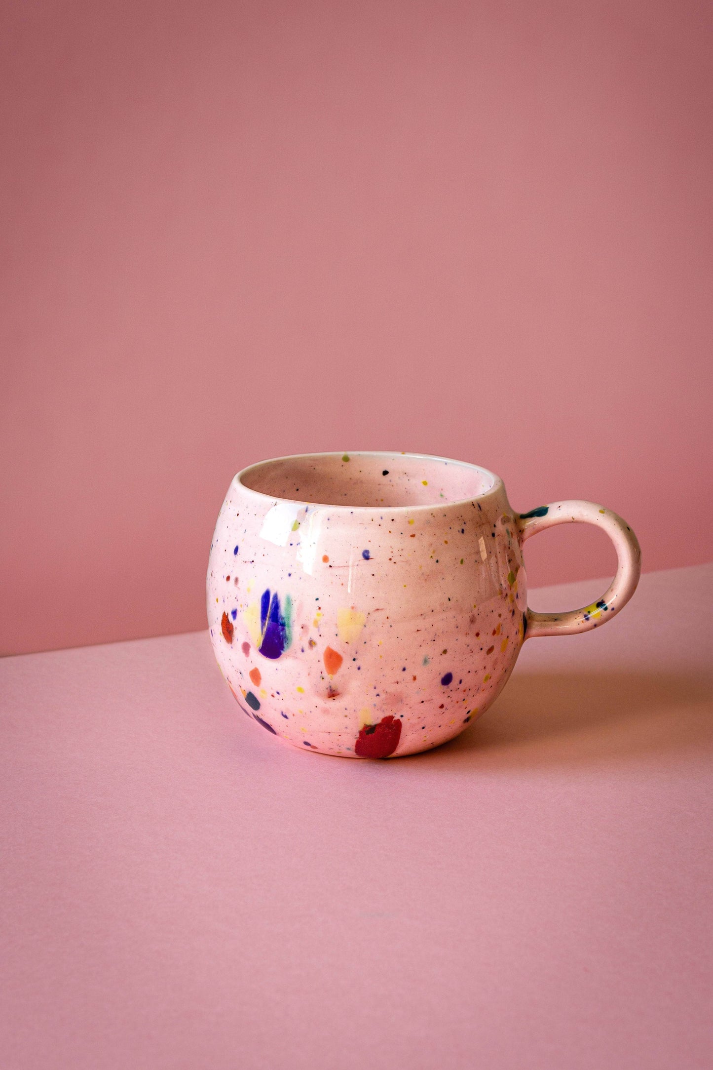 Party Ball Mug, Pink