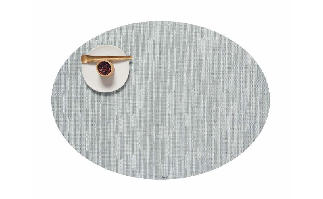 Placemat Bamboo Seaglass Oval