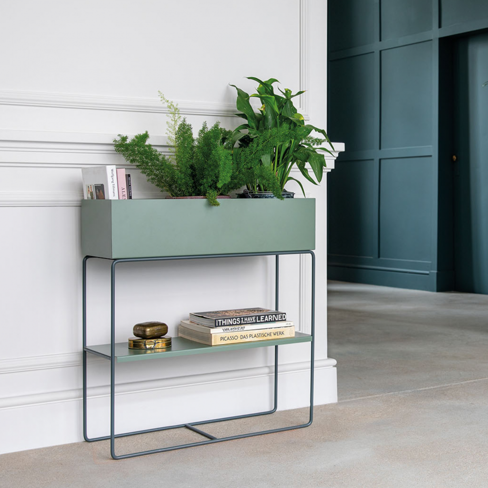 Console Table, Green