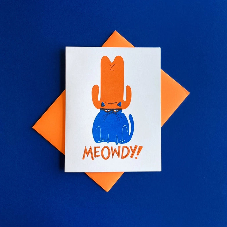 Meowdy Card