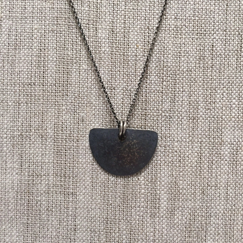 Warrior Necklace, Silver