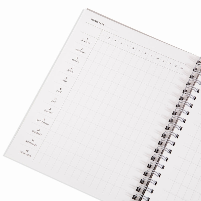 Daily, Weekly, Monthly Large Planner, Swell