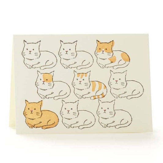 Cats Notecards - Set of 6