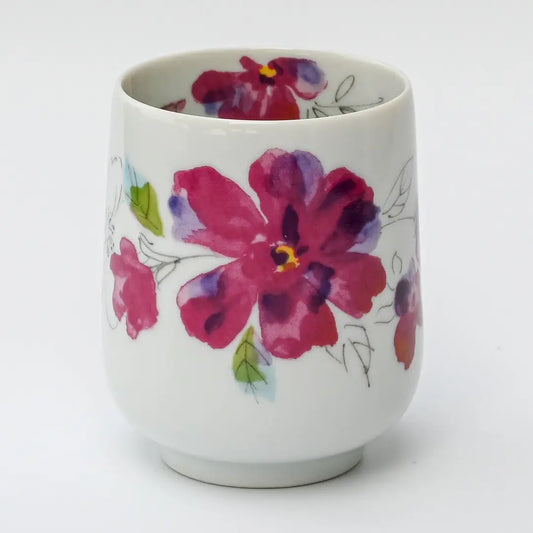 Pink Flower Teacup