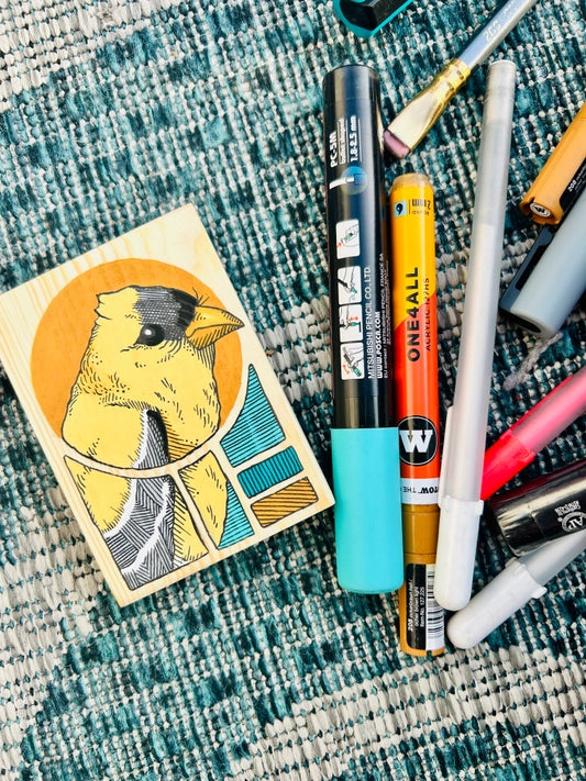 Original Bird Artwork