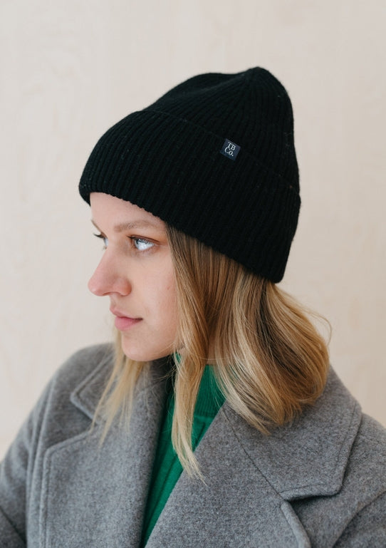 Cashmere + Merino Beanie