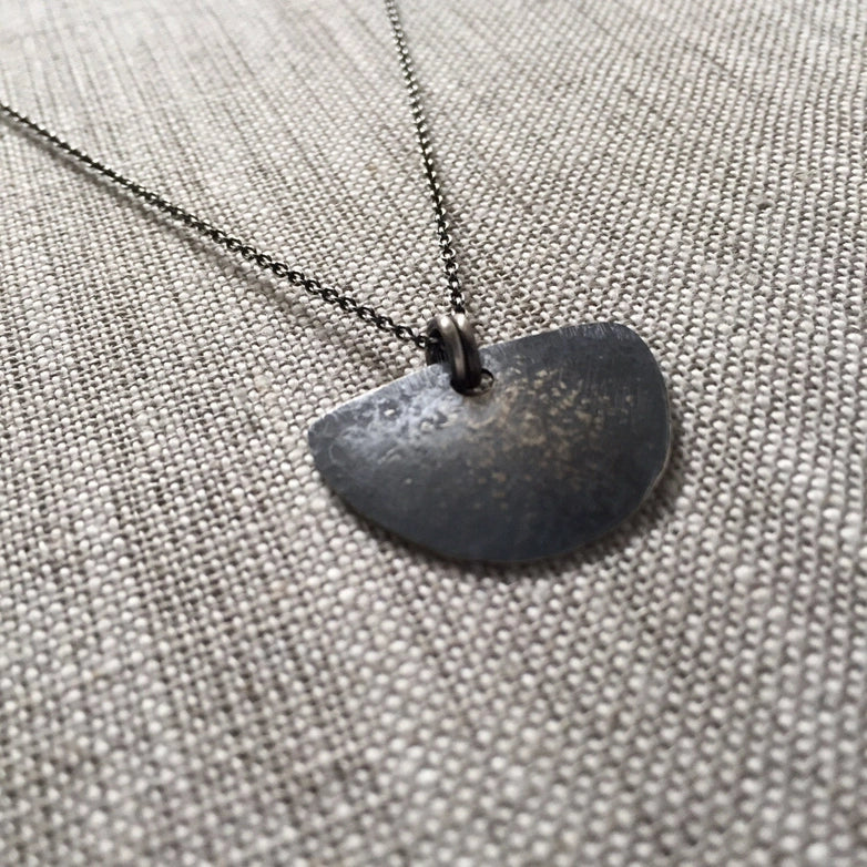 Warrior Necklace, Silver