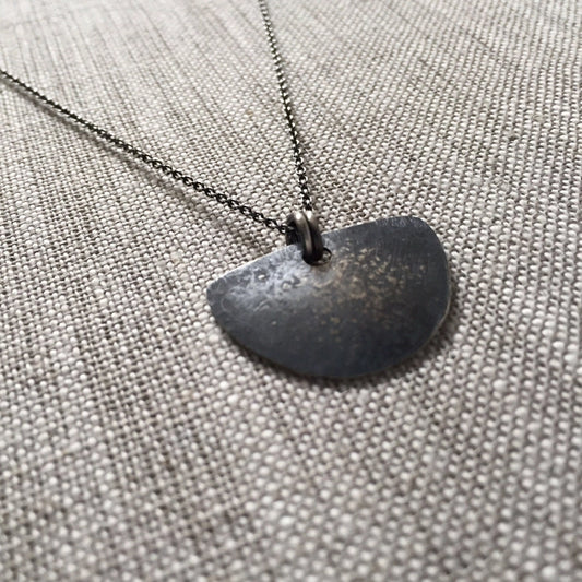Warrior Necklace, Silver