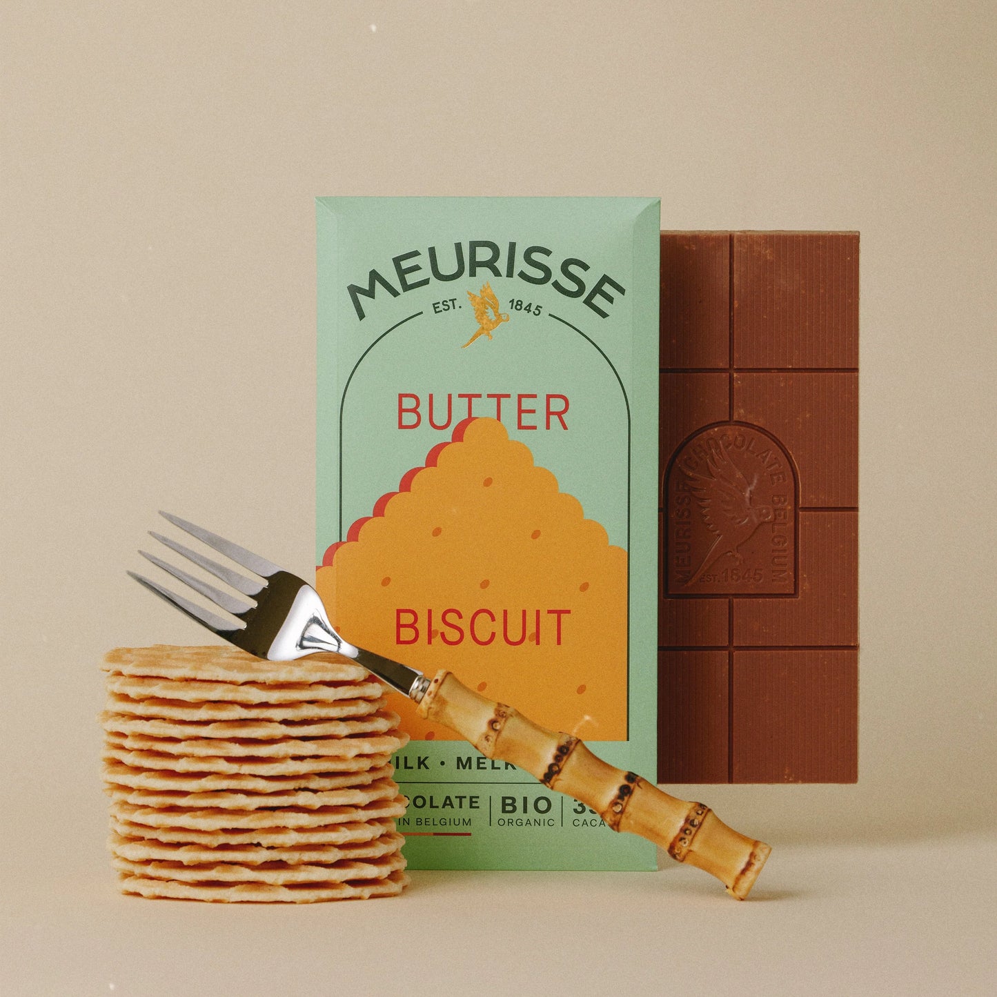 Butter Biscuit Bar, Milk Chocolate
