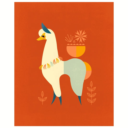 Llama Print 8x10