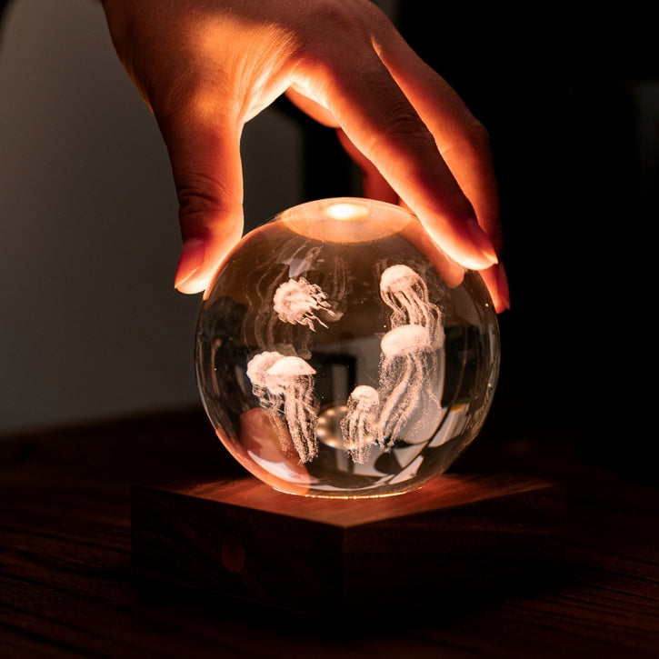 Amber Crystal Light - Jellyfish