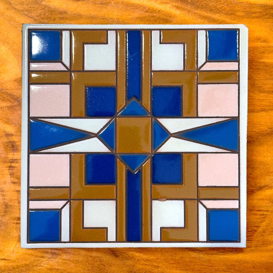 Liminal, Hand-glazed Art Tile
