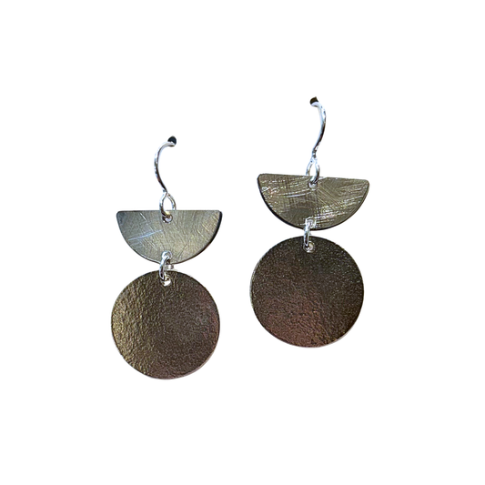 Sunbreak Earrings, Silver