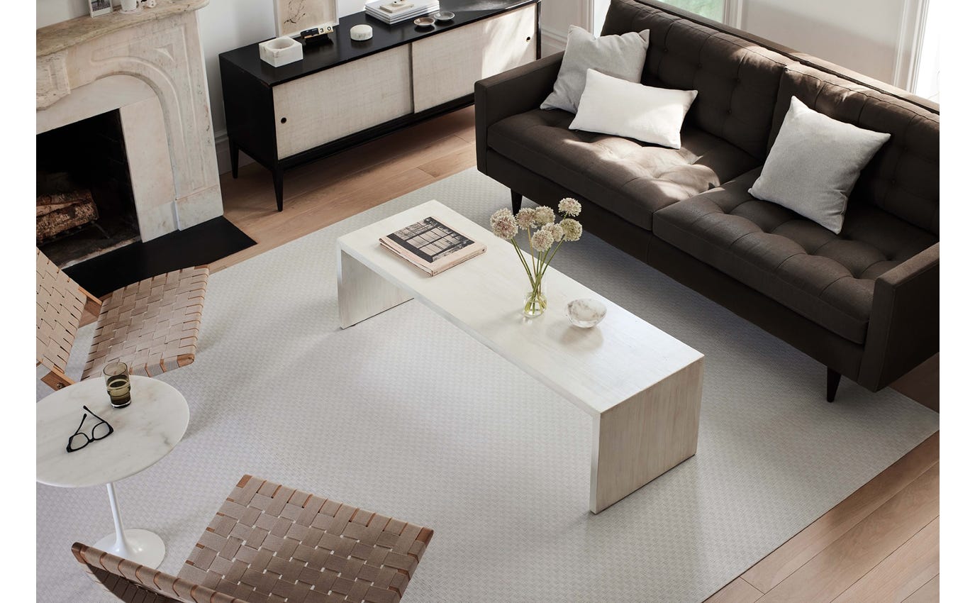 Bayweave Vanilla Woven Floormat 23x36