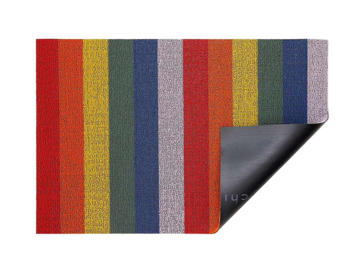 Pride Stripe Rainbow Shag Big Mat 36x60