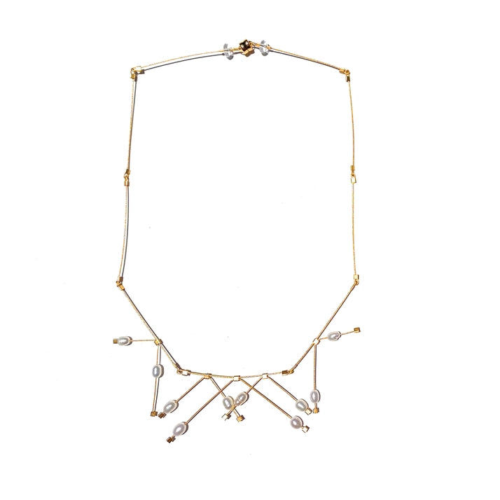 Spring Redux, Pearl + Gold, 18"