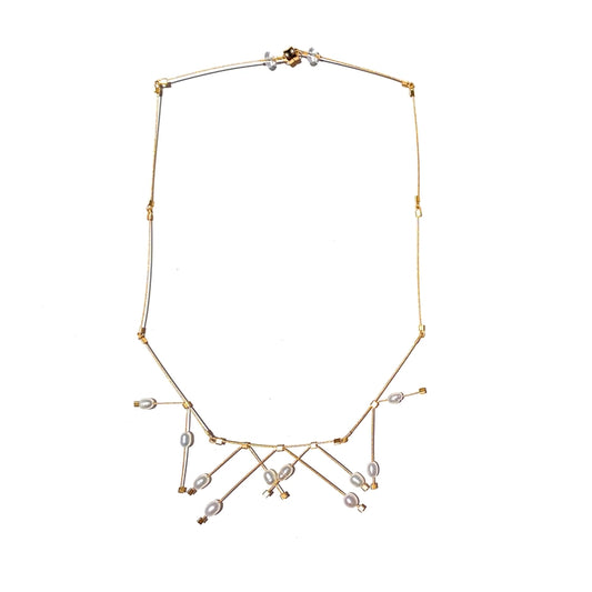 Spring Redux, Pearl + Gold, 18"