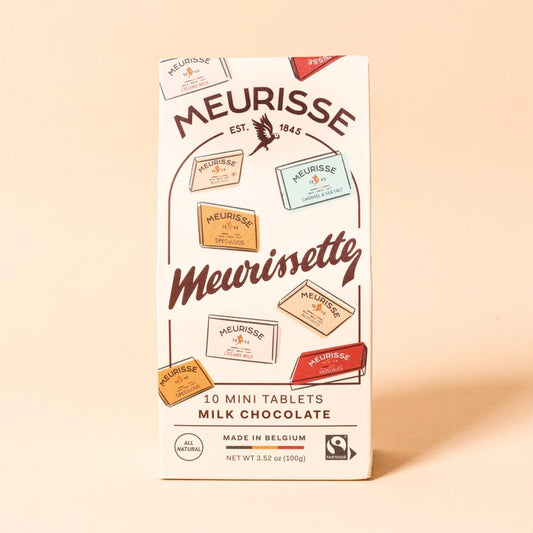 Meurisse Mini Chocolate Bar, Mix Milk