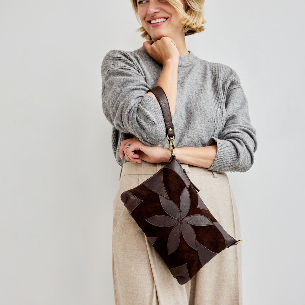 Stevie Crossbody, Suede