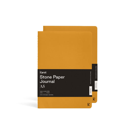 A5 Softcover 2pk Journal Tumeric